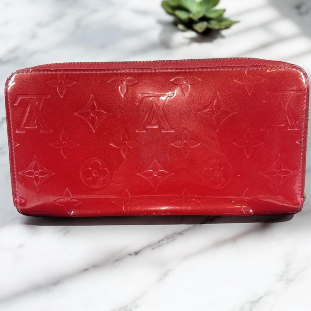 Louis Vuitton Monogram Vernis Zippy Continental Wallet